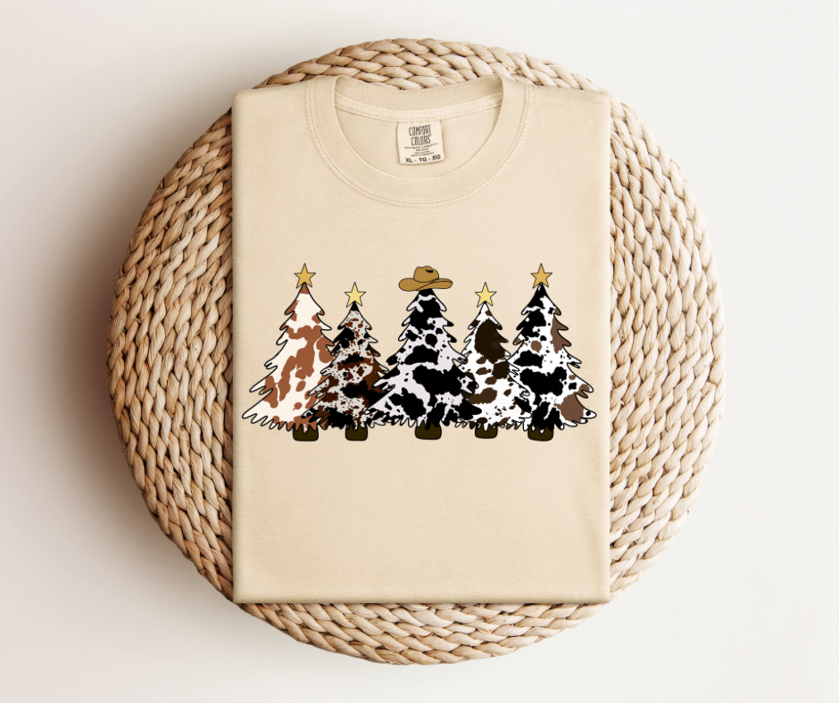 Cow Print Christmas