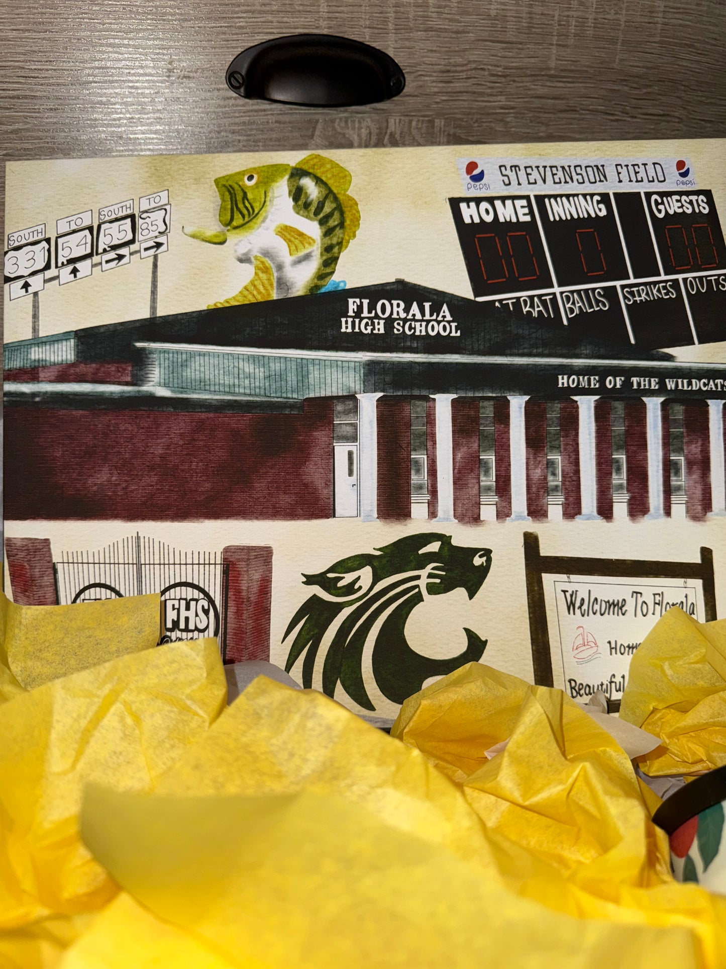 Florala's Best Printed Canvas