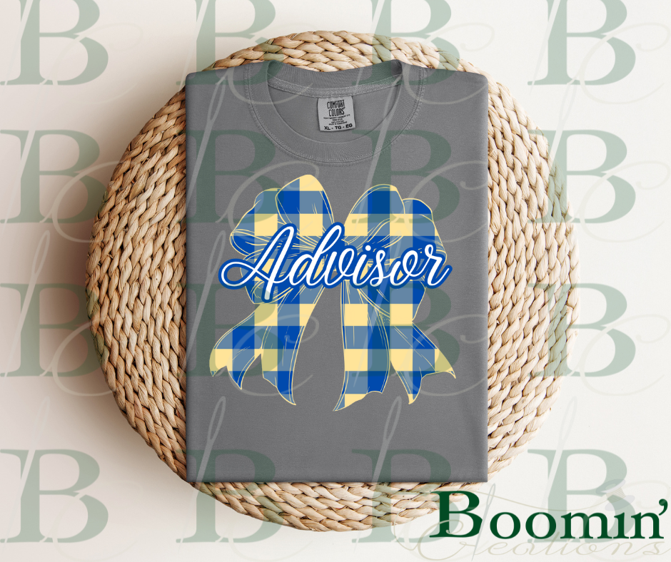 FFA Advisor T Shirt, Gingham Check