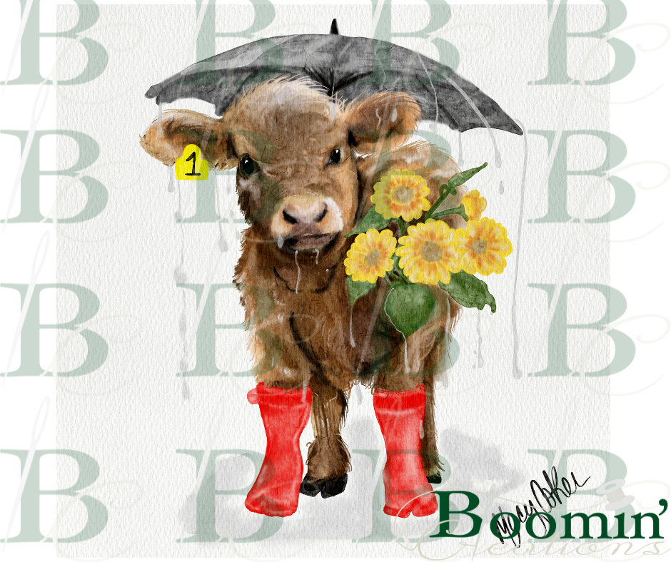 Watercolor Barnyard Animals, Digital Download