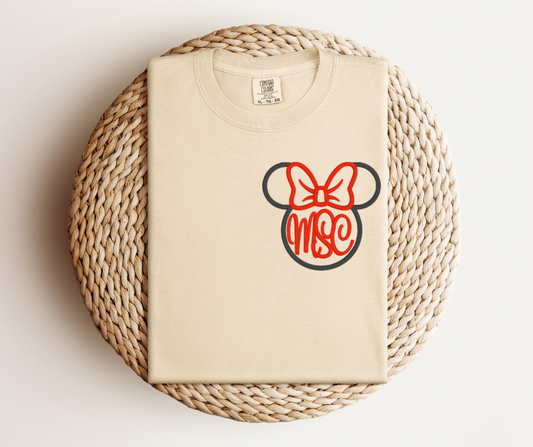 Mickey and Minnie Monogram Shirts
