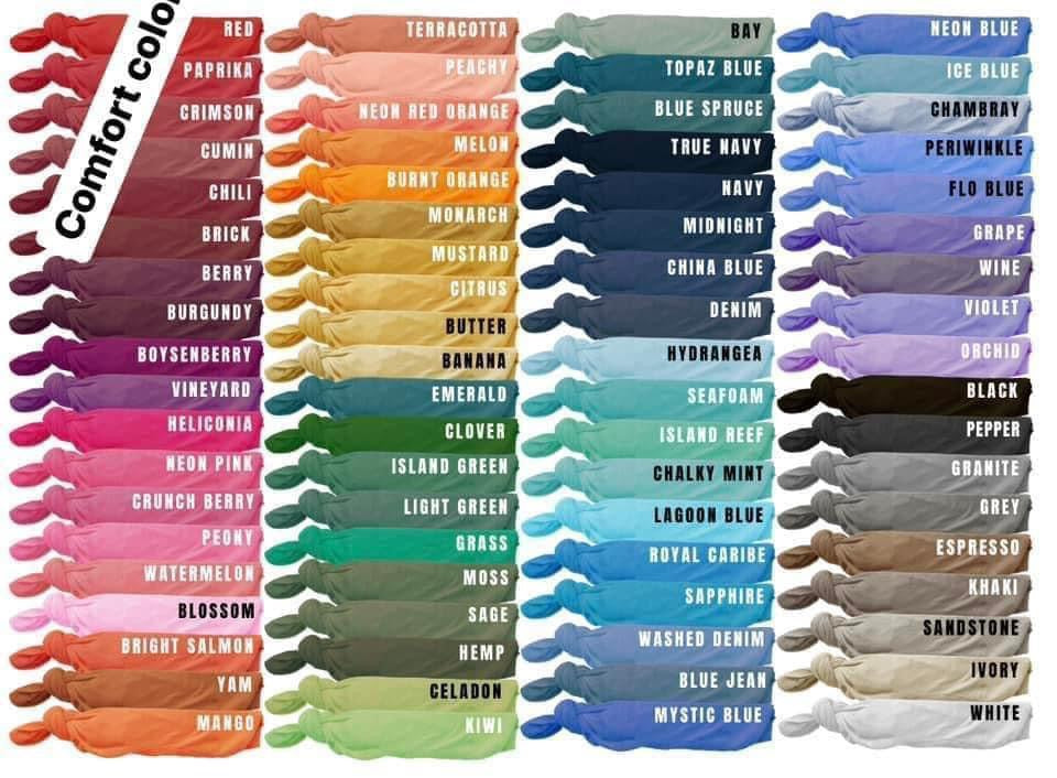 Pink Tigers T, Comfort Colors