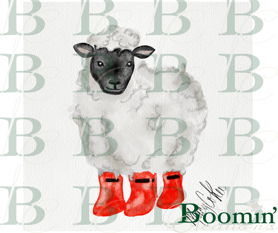 Watercolor Barnyard Animals, Digital Download