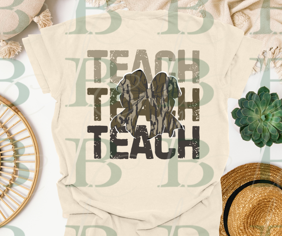 TEACH, TEACH, TEACH