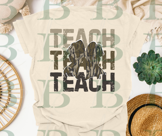 TEACH, TEACH, TEACH