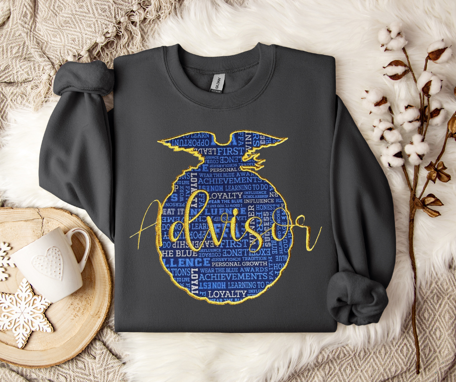 FFA Emblem Advisor Crewneck