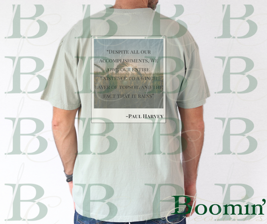 Topsoil and Rain Pocket Tee, Polaroid T