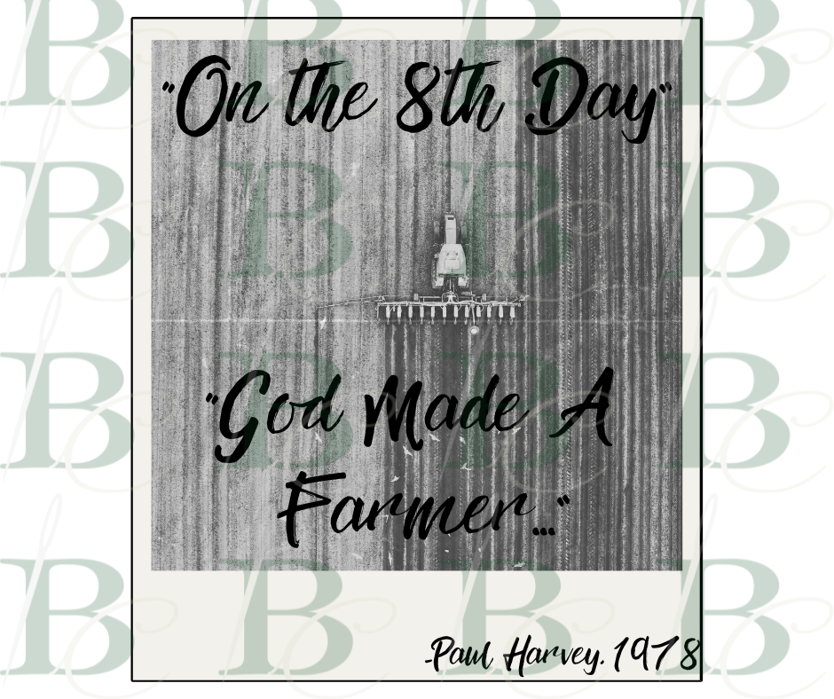 God Made a Farmer Pocket Tee, Polaroid T