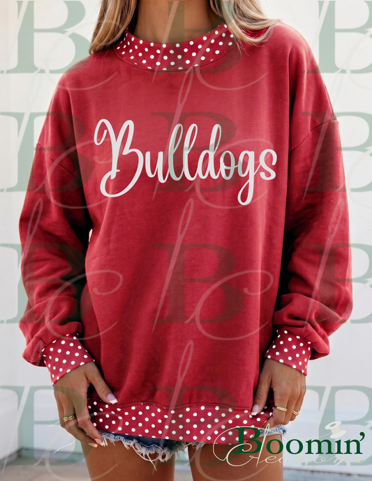 Mock Neck Sweatshirt