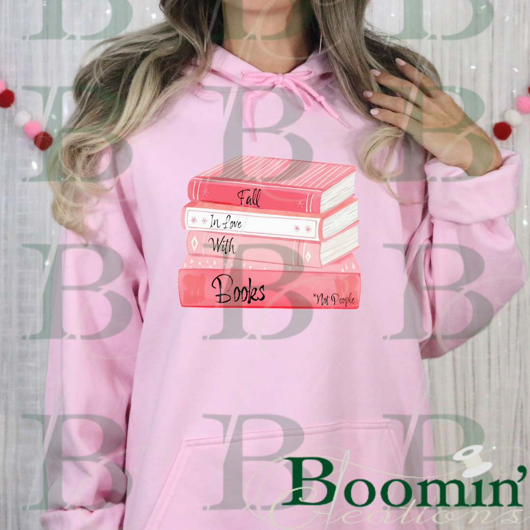 Bookish Valentine’s Hooded Sweatshirt