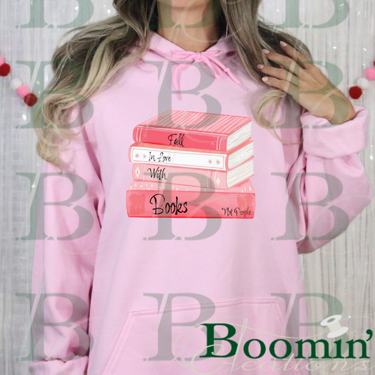 Bookish Valentine’s Hooded Sweatshirt