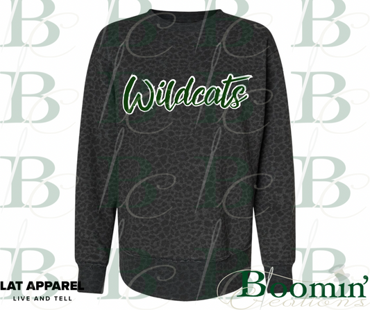 Wildcats Leopard Print Tunic Pullover