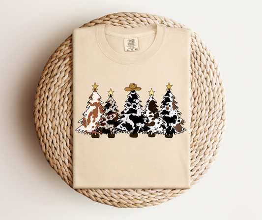 Cow Print Christmas