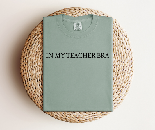 In My Teacher Era